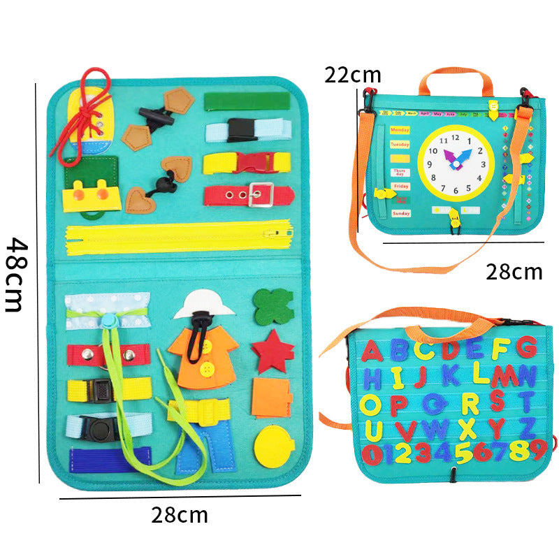 Busy Book - Children's Sensory Learning Toy