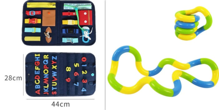 Busy Book - Children's Sensory Learning Toy