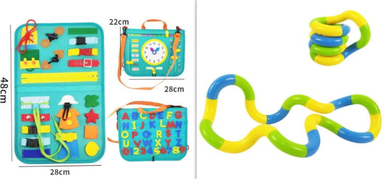 Busy Book - Children's Sensory Learning Toy