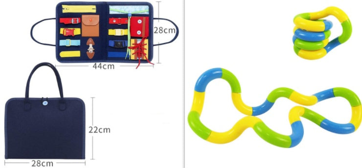 Busy Book - Children's Sensory Learning Toy