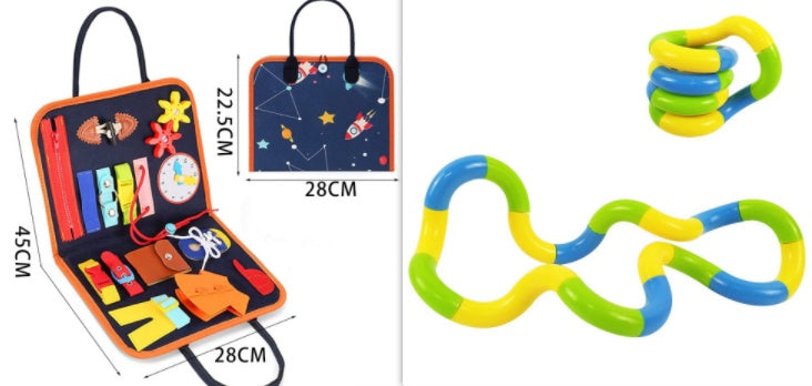 Busy Book - Children's Sensory Learning Toy
