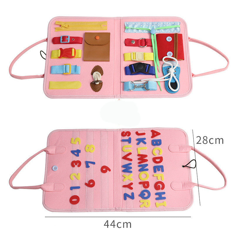 Busy Book - Children's Sensory Learning Toy