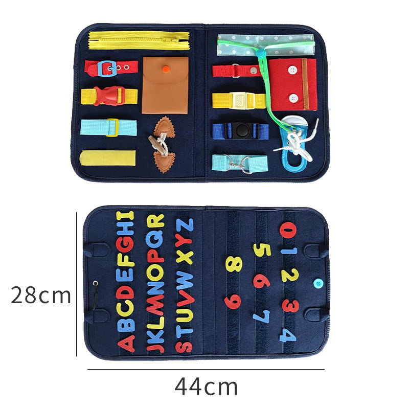 Busy Book - Children's Sensory Learning Toy