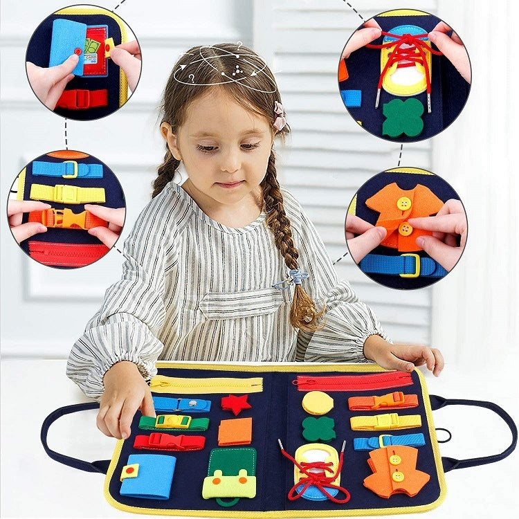 Busy Book - Children's Sensory Learning Toy